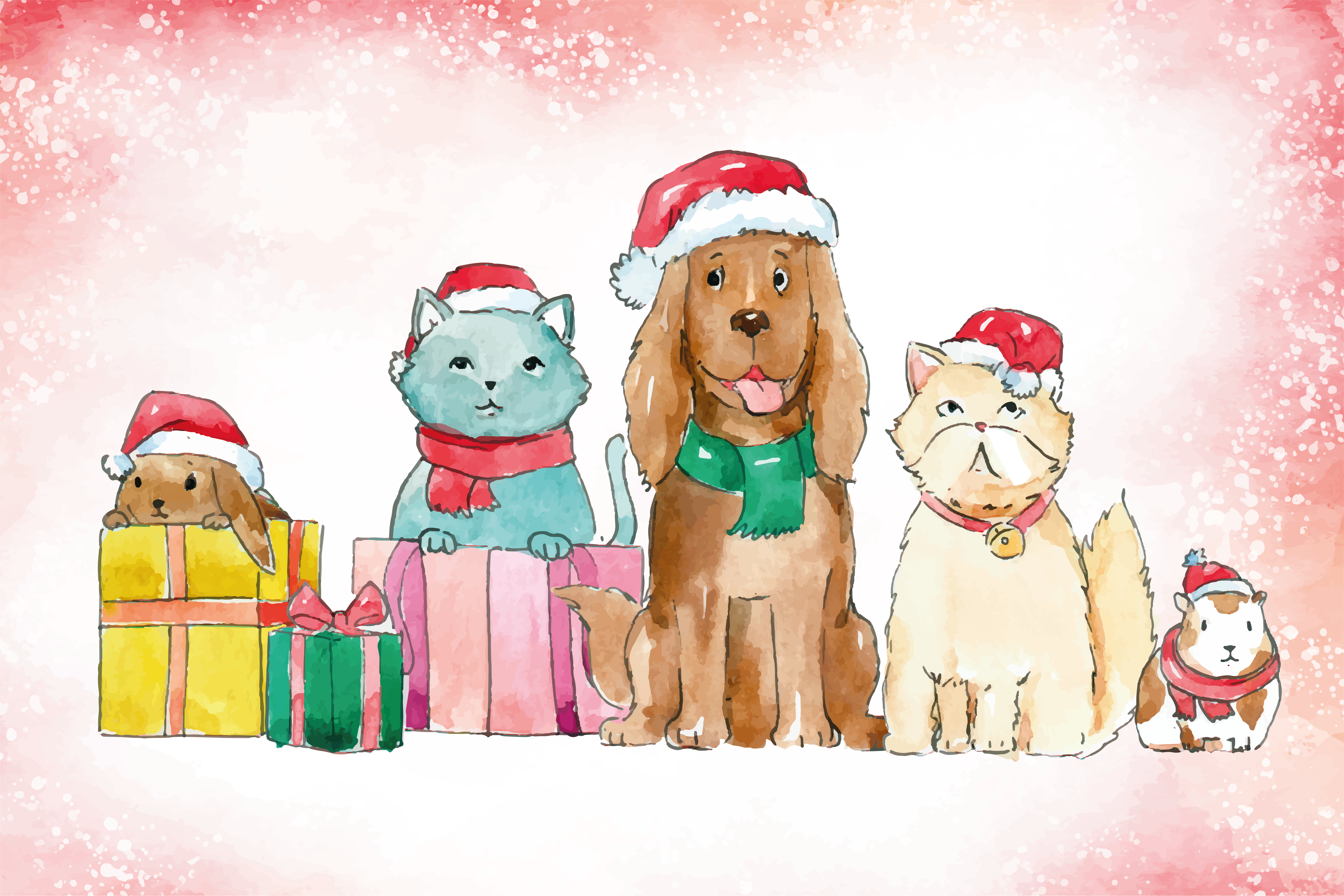 動物 ビニールマット クリスマスペットクリスマスペット - TENSTICKERS