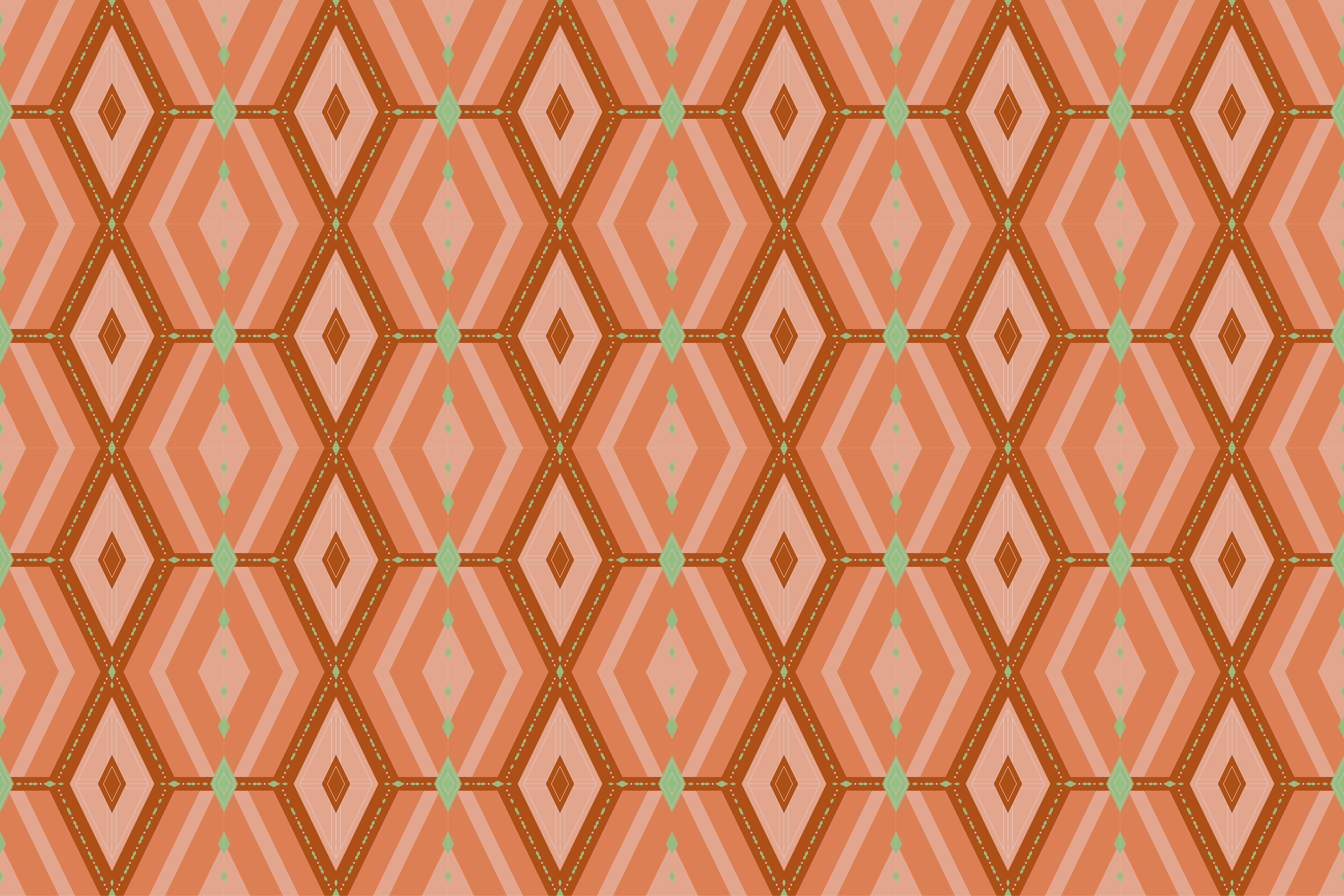 幾何学的な ビニールマット 幾何学模様の調和 - TENSTICKERS