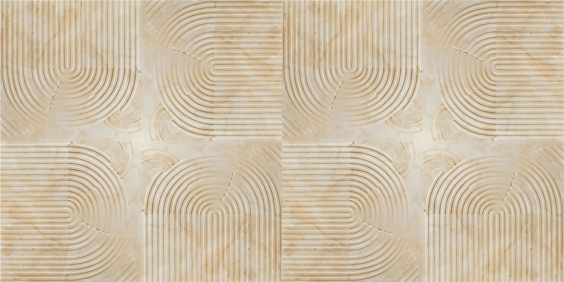 ベージュ ビニールマット 現代のアーク - TENSTICKERS