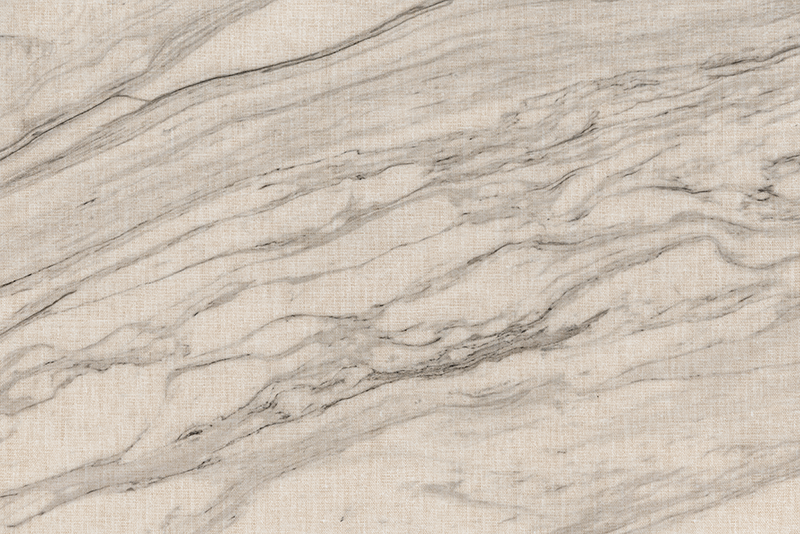 大理石ビニールラグアイボリーの色合いと黒のディテール - TENSTICKERS