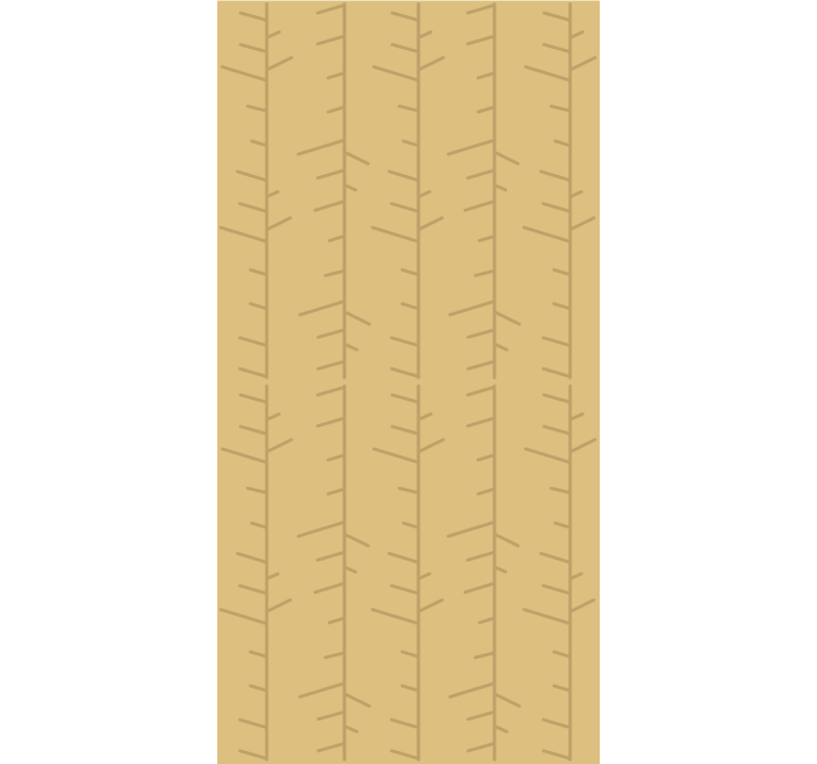 木の壁紙スタイライズドミニマリストパターン - TENSTICKERS