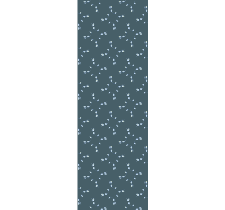 和モダン壁紙花柄デザイン - TENSTICKERS