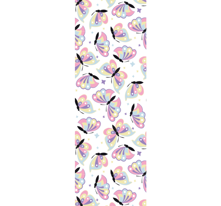 蝶の壁紙カラフルな羽が舞う - TENSTICKERS