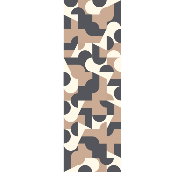 概要の壁紙 幾何学的形状のディスプレイ - TENSTICKERS