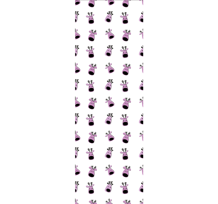 動物 壁紙 幸せなトナカイの顔 - TENSTICKERS