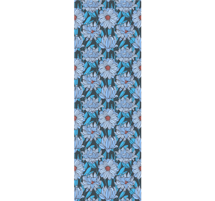 壁紙 花 鮮やかな花柄デザイン - TENSTICKERS