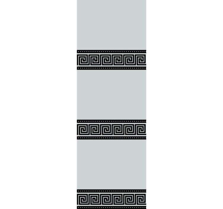 観賞用 壁紙 クラシックギリシャ模様 - TENSTICKERS