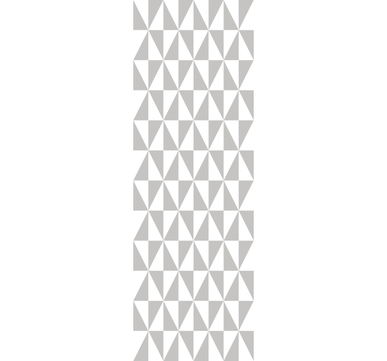 幾何学的壁紙おしゃれな三角形の配置 - TENSTICKERS