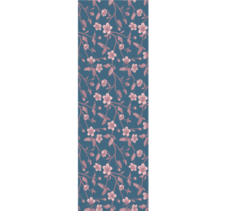 壁紙 花 ピンクの枝に咲く花 - TENSTICKERS