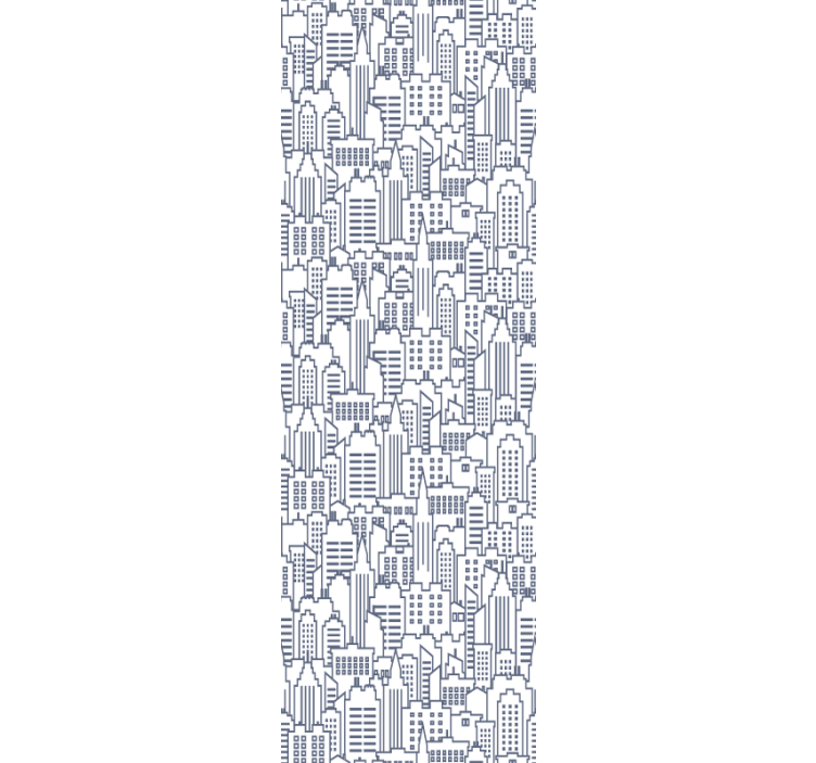 風景 壁紙 都市のスカイラインシルエット - TENSTICKERS