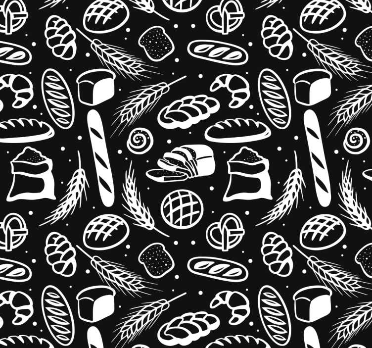 カスタム壁紙 ベーカリー - TENSTICKERS