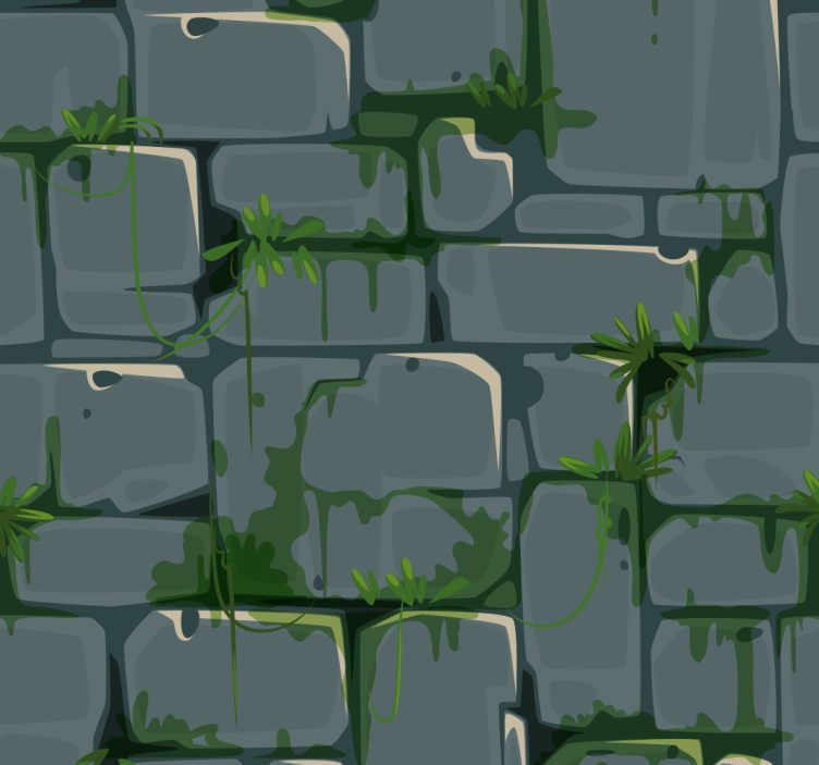 石の壁のテクスチャ壁紙 - TENSTICKERS