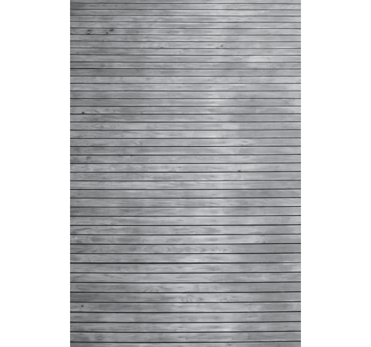 観賞用 壁紙 木目調のグレー - TENSTICKERS