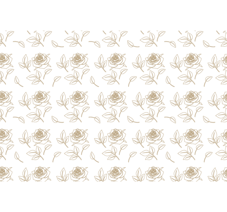 観賞用 壁紙 エレガントローズパターン - TENSTICKERS