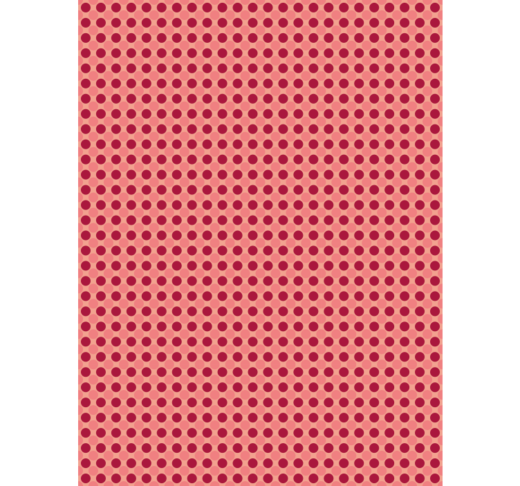 廊下の壁紙ドット柄幾何学的シンプル背景 - TENSTICKERS