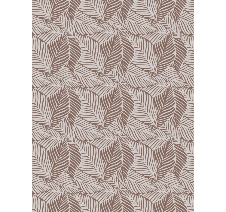 自然 壁紙 テラコッタリーフ - TENSTICKERS