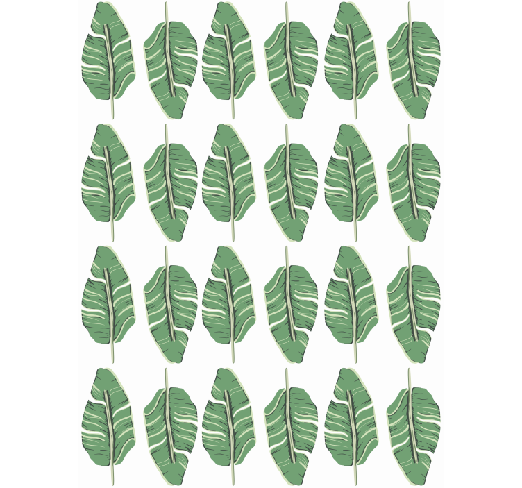 自然 壁紙 豪華な葉のモチーフ - TENSTICKERS