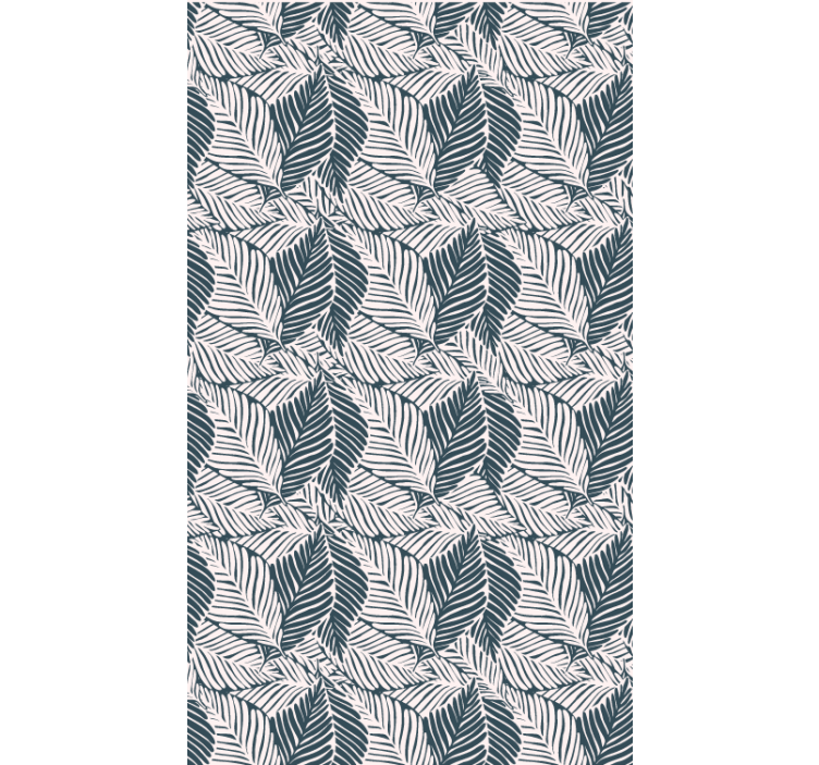 自然 壁紙 青々とした葉の模様 - TENSTICKERS