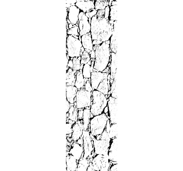 大理石 壁紙 ひび割れたグレーのスタイル - TENSTICKERS