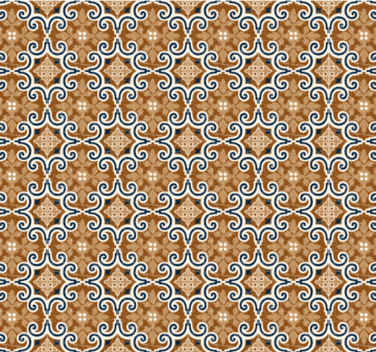 キッチン 壁紙 セメントスタイルタイル - TENSTICKERS