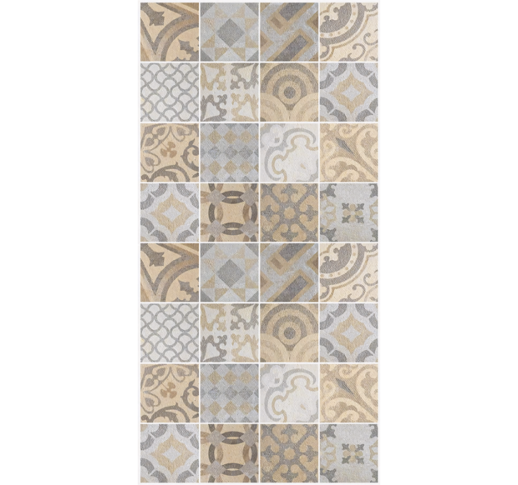 キッチン 壁紙 セメント「アランチョーニ」 - TENSTICKERS