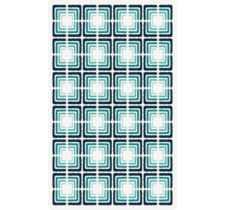 キッチン 壁紙 抽象的なパターン形状 - TENSTICKERS