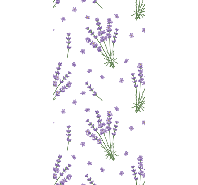 花 壁紙 プロヴァンスのラベンダー植物 - TENSTICKERS