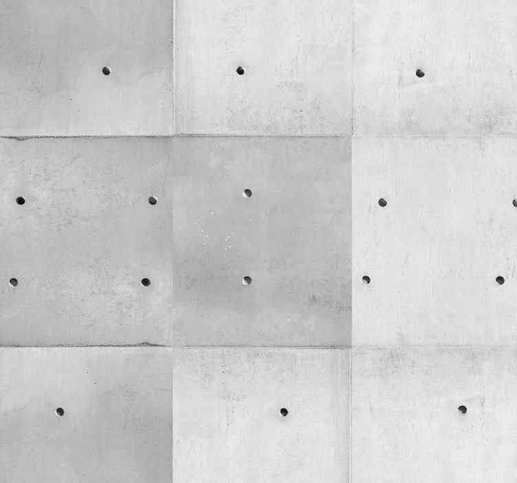 コンクリートの灰色の壁紙の魅力 - TENSTICKERS