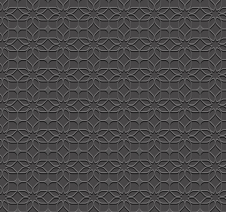 幾何学的錯視の3d壁紙 - TENSTICKERS