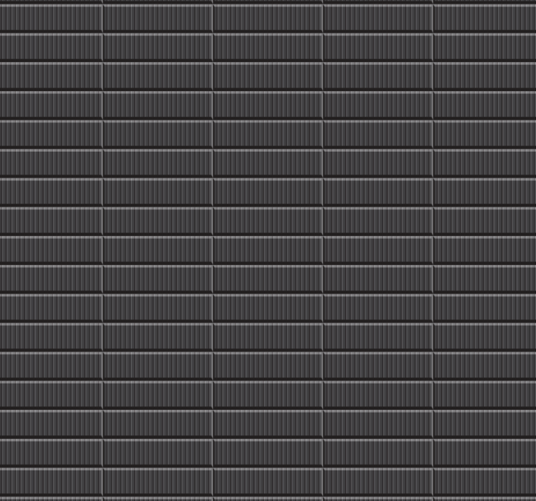 タイル 壁紙 テクスチャーのある黒いキッチンデザイン - TENSTICKERS