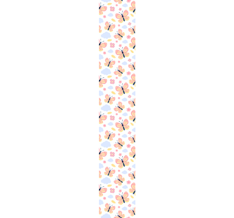 蝶の壁紙 蝶の雲模様 - TENSTICKERS