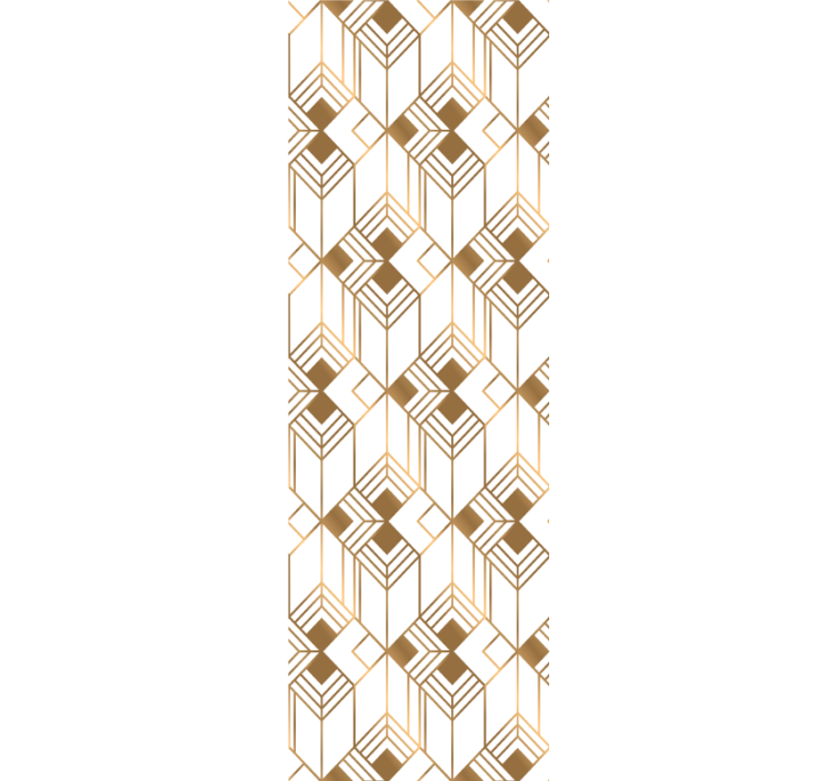 幾何学的壁紙 キュビズムの対称性 - TENSTICKERS