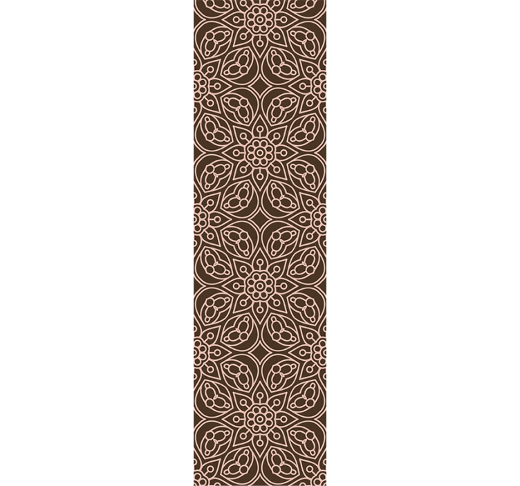 花 壁紙 花の対称模様 - TENSTICKERS