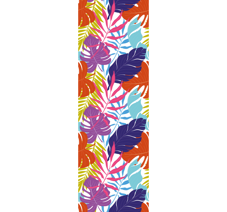 葉壁紙 トロピカルリーフデザイン - TENSTICKERS