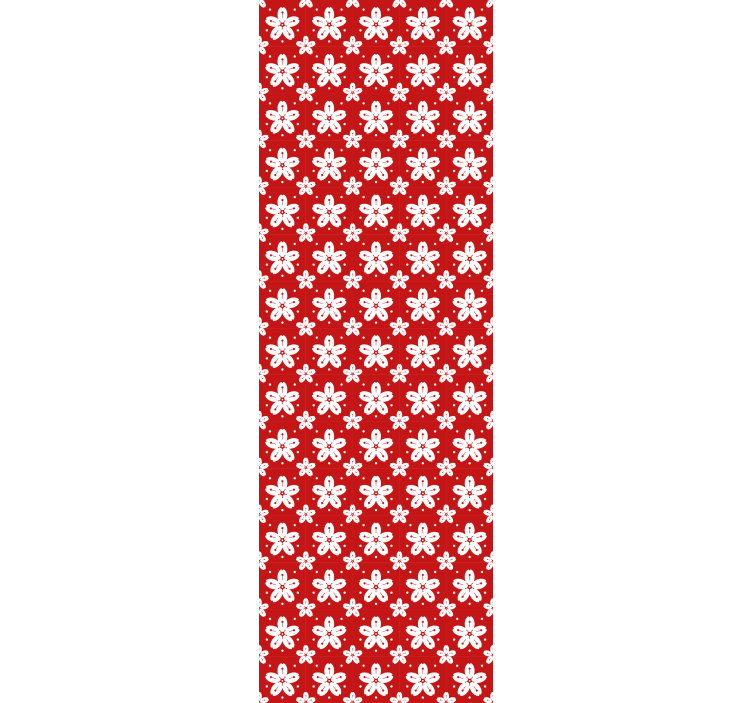 花 壁紙 花柄アンサンブル - TENSTICKERS