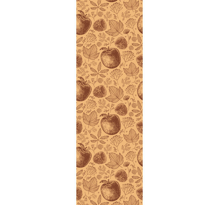 自然 壁紙 秋の葉模様 - TENSTICKERS