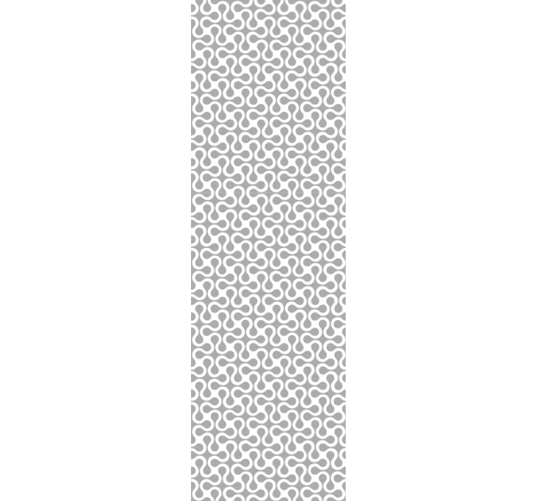 灰色 壁紙 幾何学的波長 - TENSTICKERS