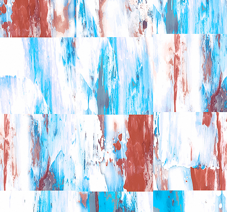 カラフルなストリームの抽象的な壁紙 - TENSTICKERS