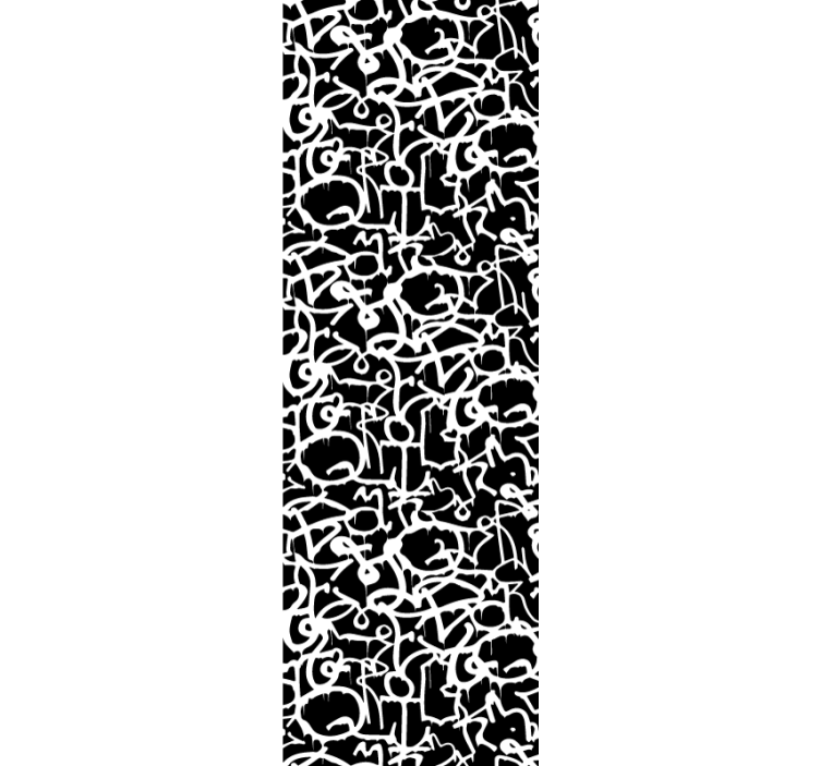 レタリング壁紙 アルファベットの混乱 - TENSTICKERS