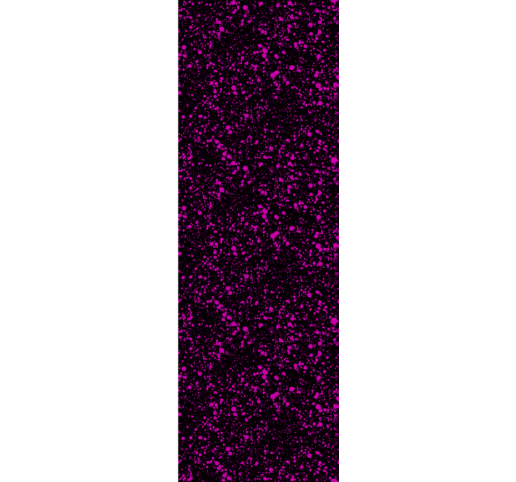 黒とピンクのペイント スプラッシュ アートの壁紙 - TENSTICKERS