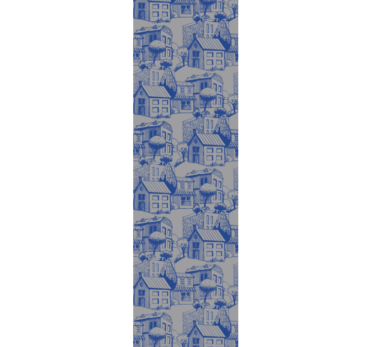 ヴィンテージファサードのホームオフィスの壁紙 - TENSTICKERS