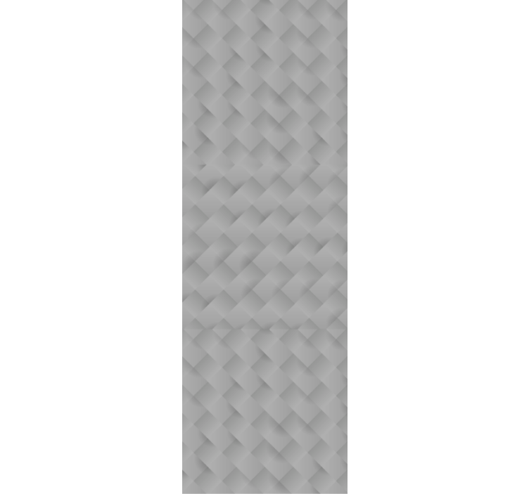 灰色 壁紙 幾何学的深さ - TENSTICKERS