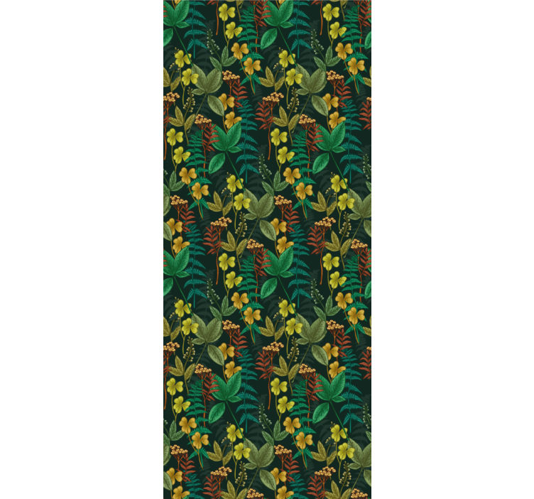 自然 壁紙 植物の縞模様 - TENSTICKERS