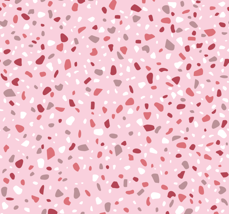 水玉 壁紙 テラゾーテクスチャ - TENSTICKERS