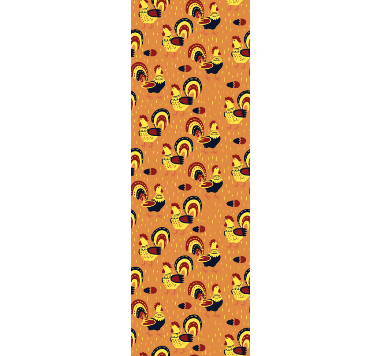 動物 壁紙 鶏の模様 - TENSTICKERS