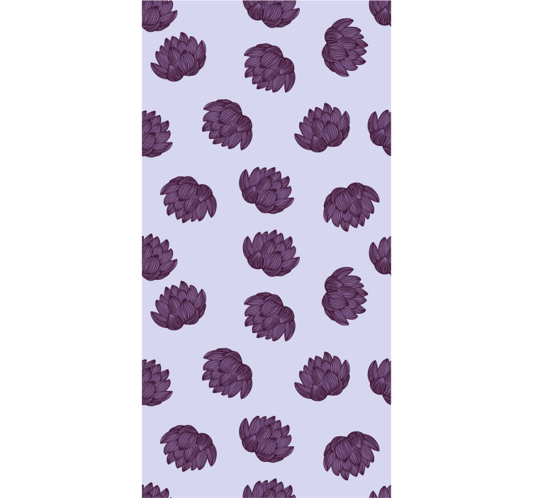 壁紙 花 花柄のシンプルさ - TENSTICKERS