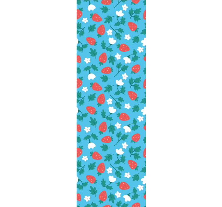 自然 壁紙 イチゴの花 - TENSTICKERS