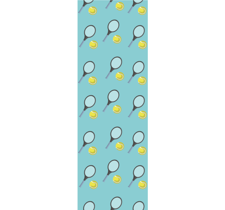 アート 壁紙 テニスパターン - TENSTICKERS