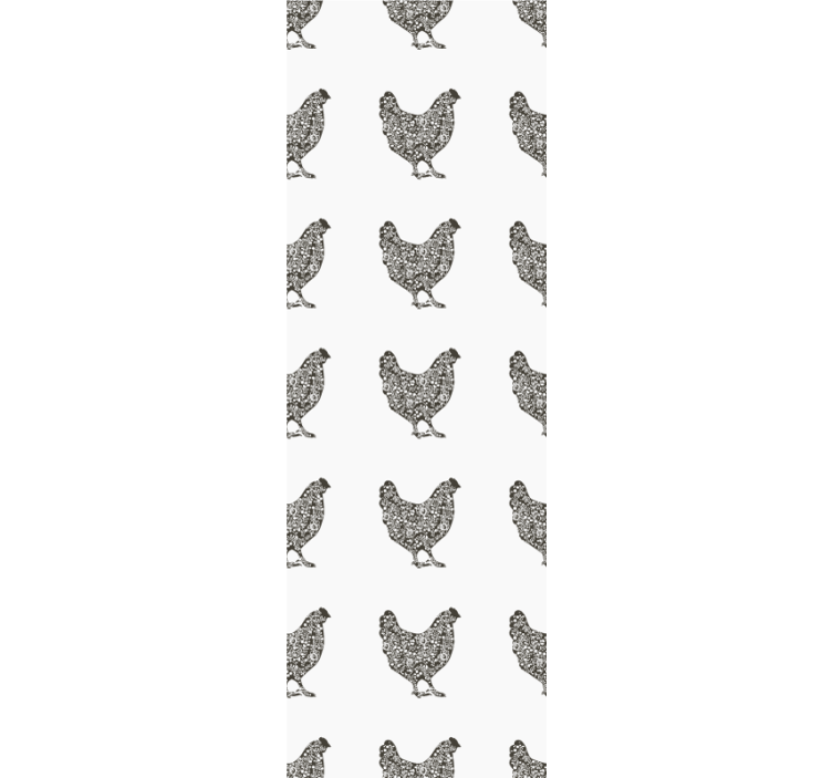 動物 壁紙 家禽の模様 - TENSTICKERS
