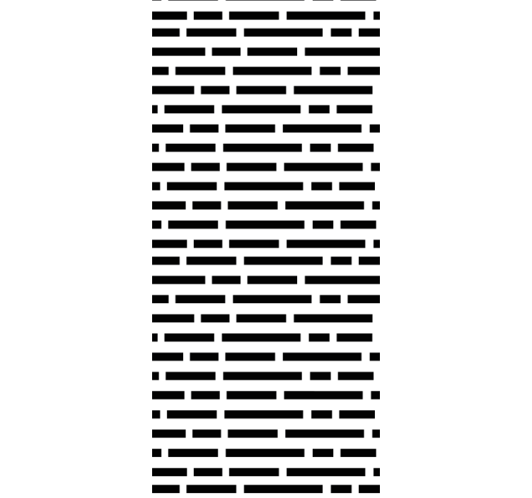 トライプ 壁紙 水平グリッド - TENSTICKERS